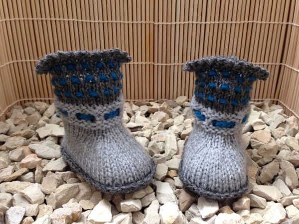 Strickanleitung Babyschuhe Classic von The KnitKnotShop