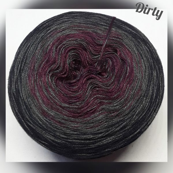 Wollcandy Dirty - Farbverlaufswolle aus Baumwolle und Polyacryl