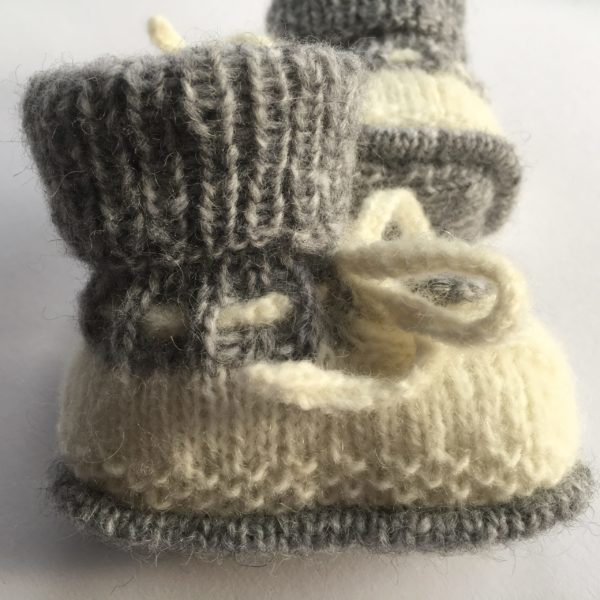 Strickanleitung Babybooties von Birgit Wedemeier Rinikäfer-Design