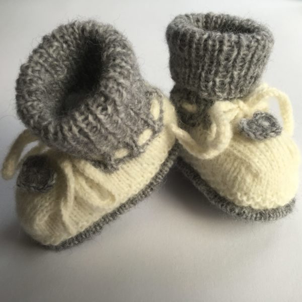 Strickanleitung Babybooties von Birgit Wedemeier Rinikäfer-Design