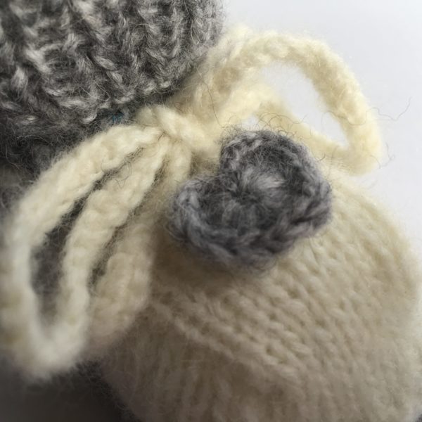 Strickanleitung Babybooties von Birgit Wedemeier Rinikäfer-Design