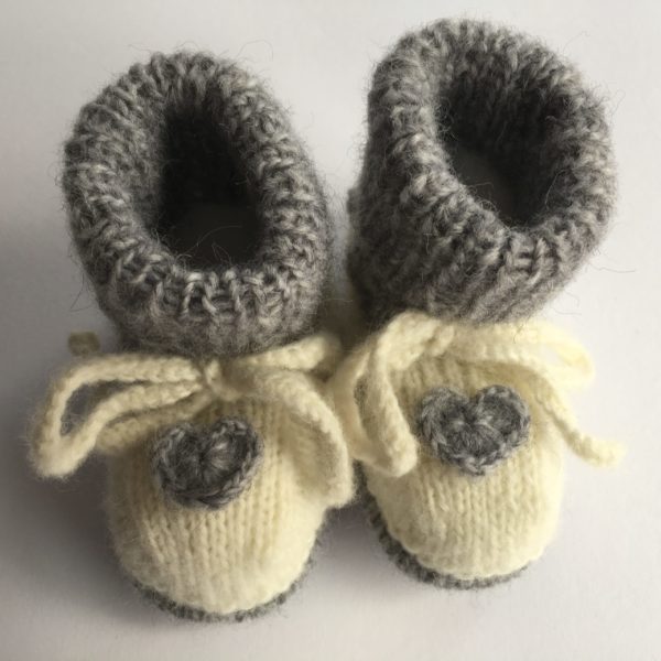 Strickanleitung Babybooties von Birgit Wedemeier Rinikäfer-Design