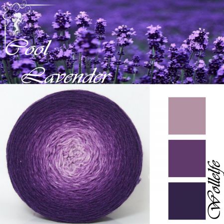 Cool Lavender - Merino Pure von Wollelfe