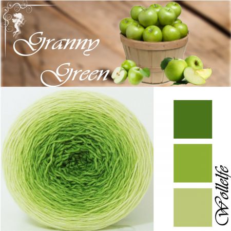Granny Green - Merino Pure von Wollelfe