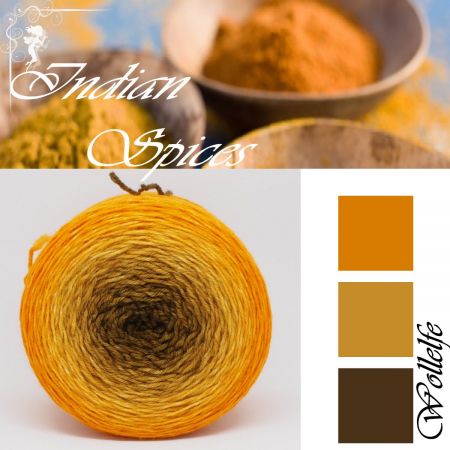 Indian Spices - Merino Pure von Wollelfe