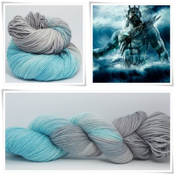Poseidon Merino-Sockenwolle 4-fach von Wollelfe