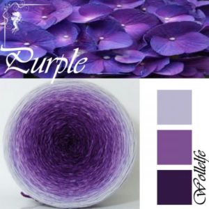 Purple - Merino Pure von Wollelfe