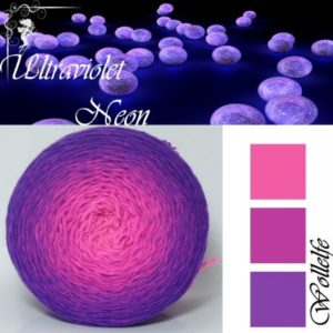 Ultraviolet Neon - Merino Pure von Wollelfe