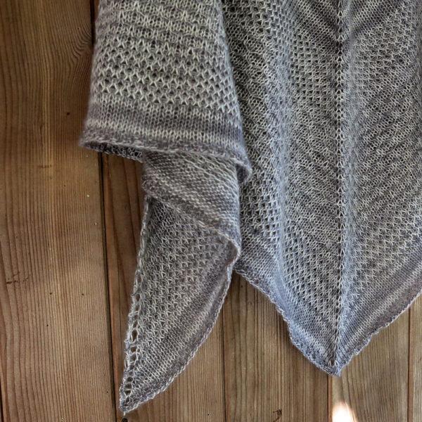 Strickset zur Anleitung Machir Bay Shawl von Asita Krebs