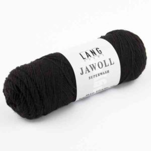 Jawoll Uni F0004 Black von Lang Yarns