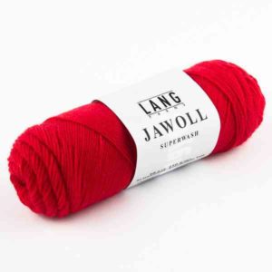 Jawoll Uni F0060 Red von Lang Yarns