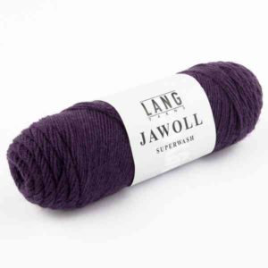 Jawoll Uni F0290 Black Grape von Lang Yarns