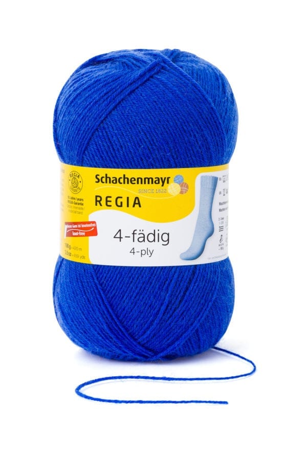Regia 4-fädig 06615 electric blue von Schachenmayr
