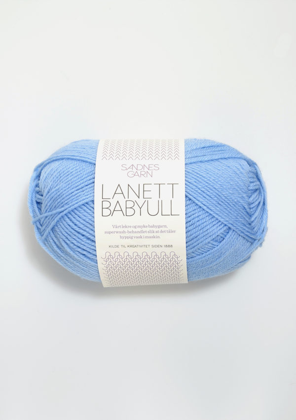 Babyull Lanett col 5904 blue von Sandnes Garn