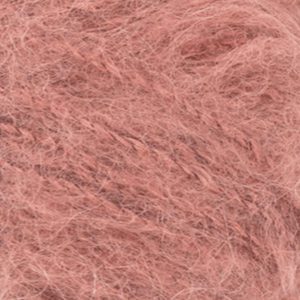 Borstet Alpakka col. 3553 dustet plum pink von Sandes Garn