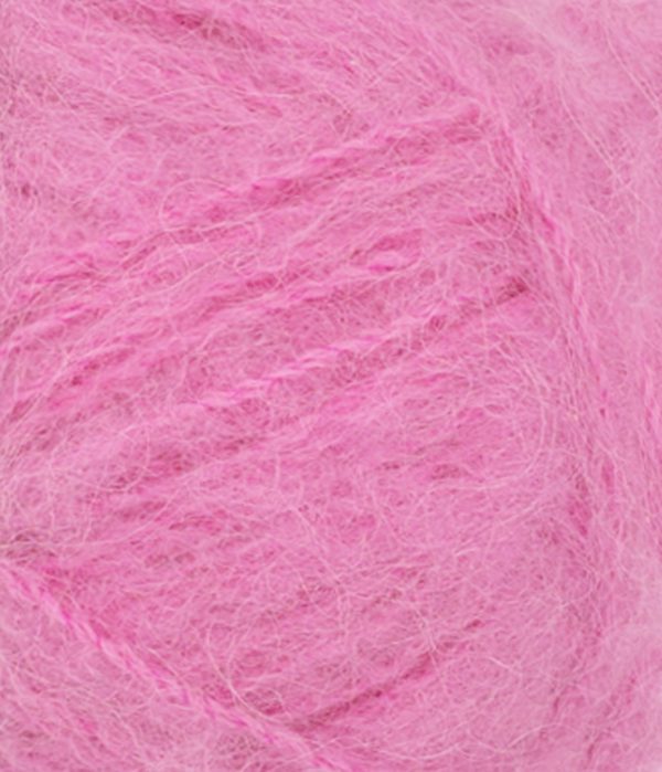 Borstet Alpakka col. 4626 pink crush von Sandes Garn