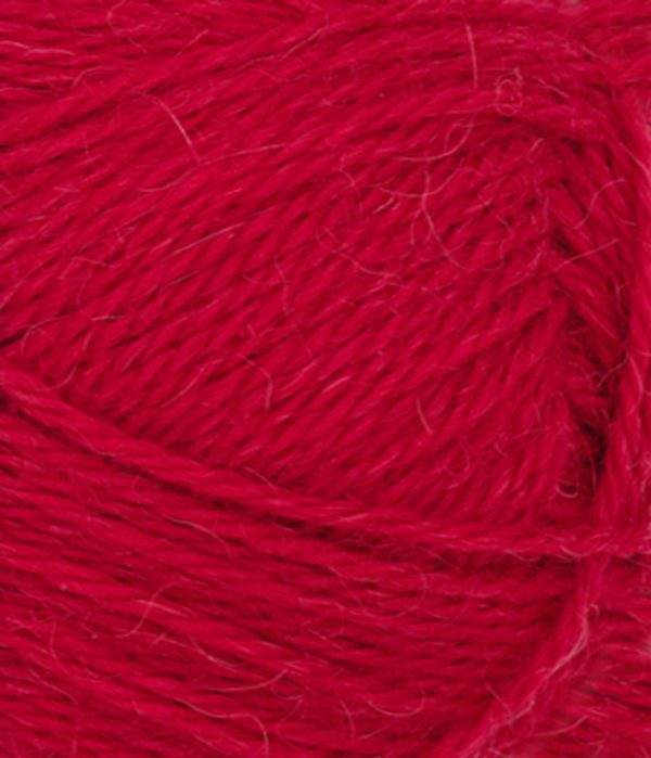 Mini Alpakka col.4219 red von Sandes Garn