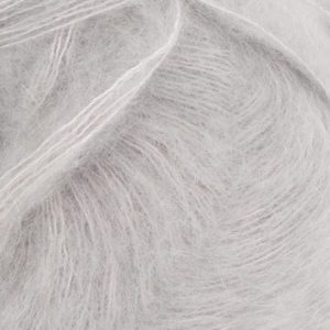 Silk Mohair col.3820 light grey von Sandes Garn