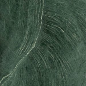 Silk Mohair col.8581 dyp skoggrønn von Sandes Garn