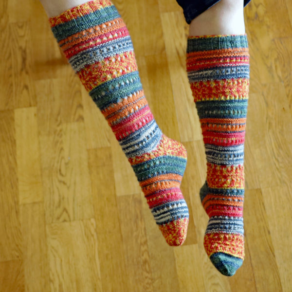 Strickanleitung Perfect Travel Socks von Tanja Lüscher