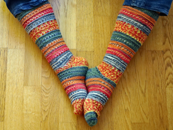Strickanleitung Perfect Travel Socks von Tanja Lüscher