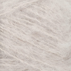 Borstet Alpakka col. 3820 pearl grey von Sandes Garn