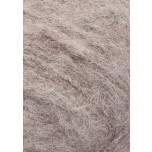 Borstet Alpakka col. 2650 beige mottled von Sandes Garn