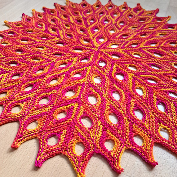 Strickanleitung Garter Stitch Snowflake von Sybil R [Digital] – Bild 3