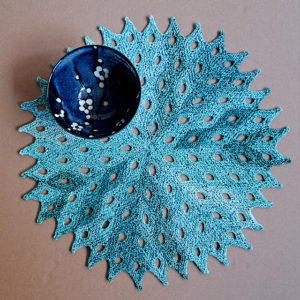 Strickanleitung Garter Stitch Snowflake von Sybil R
