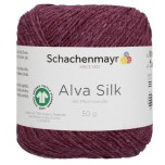 Alva Silk 00036 pflaume von Schachenmayr