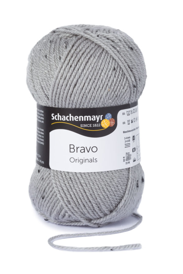 BRAVO 08376 hellgrau tweed von Schachenmayr – Bild 4