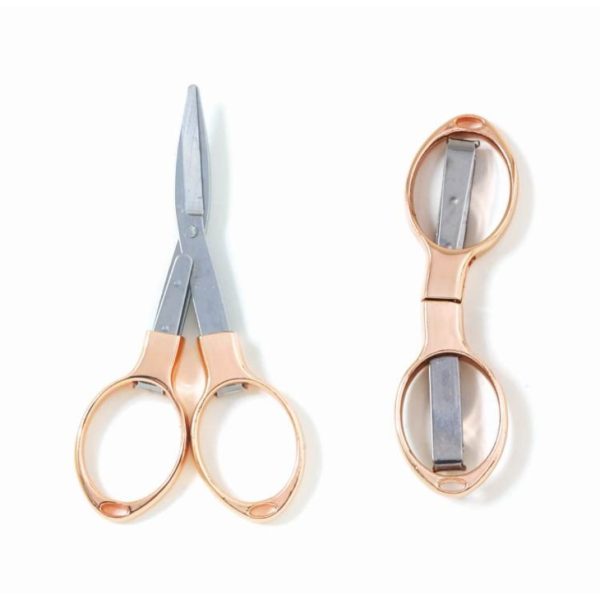 Falt-Schere Rose Gold 9,6 cm