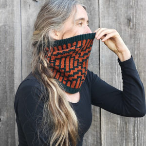 Strickanleitung Nuri Cowl von Asita Krebs sidispinnt