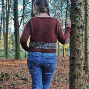 Strickanleitung Red Panda Sweater von Asita Krebs sidispinnt