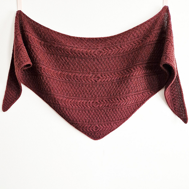 Strickanleitung Mathilda Shawl von Lisa Hannes