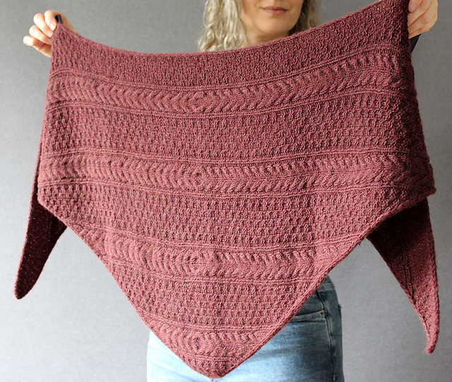 Strickanleitung Mathilda Shawl von Lisa Hannes
